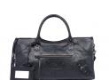 配經典配件的中號長款小羊皮手提包/肩包（Balenciaga Classic Part Time）