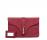 巴黎世家紅色翻蓋手包（BALENCIAGA TUBE CLUTCH）